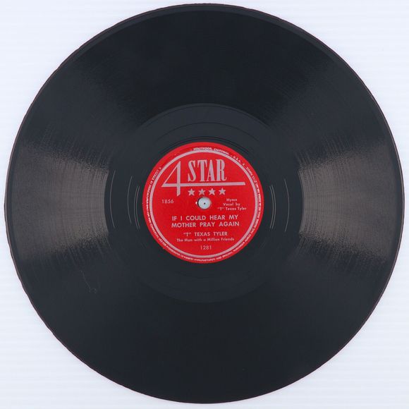 "T" Texas Tyler, God Put A Rainbow In The Sky 1948 78 rpm 10" Record 4-Star 1281 - Picture 4 of 12